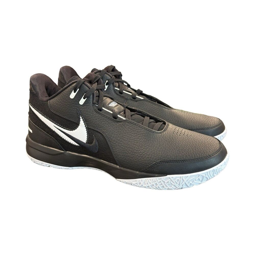 Size 14 Nike Zoom LeBron NXXT Gen AMPD TB Promo Black White Mens HJ9942-002